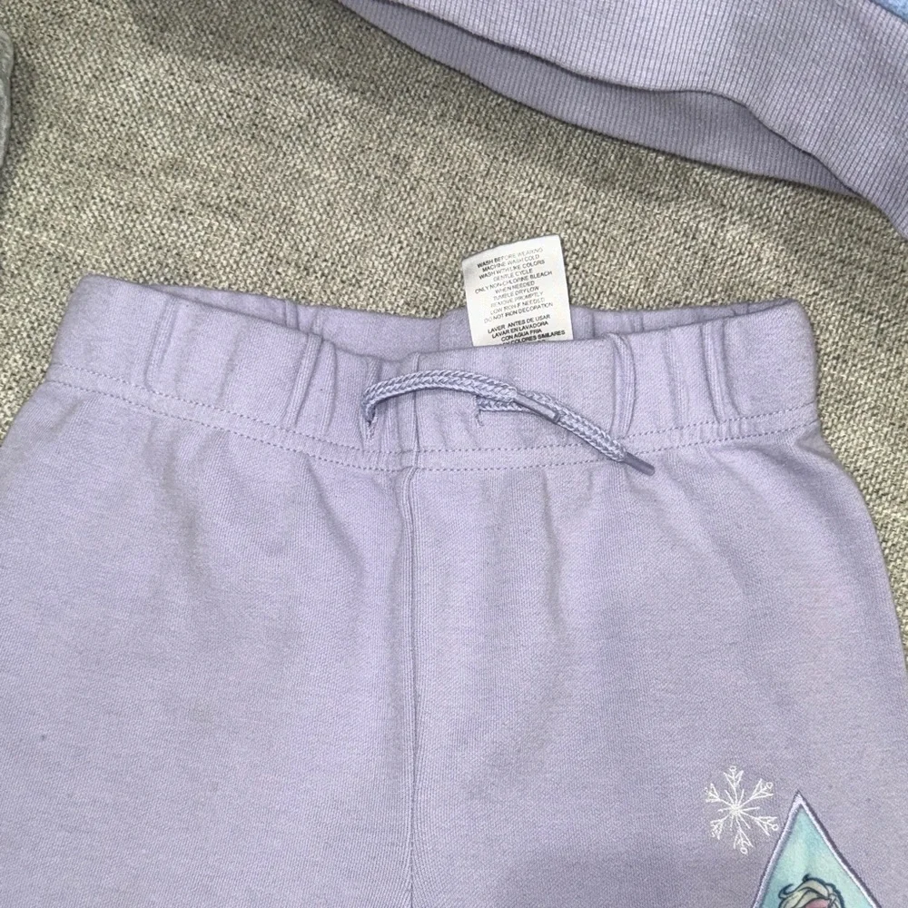Disney Frozen Hoodie and jogger Pants Set with Dog T-Shirt